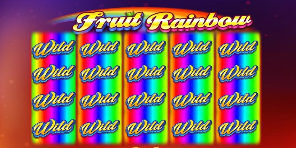 แจ็คพอตแตกในเกม Fruit Rainbow