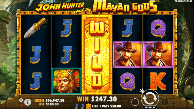 รูปทดลองเล่นเกม John Hunter and the Mayan Gods