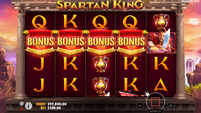 ฟีเจอร์ bonus Spartan King