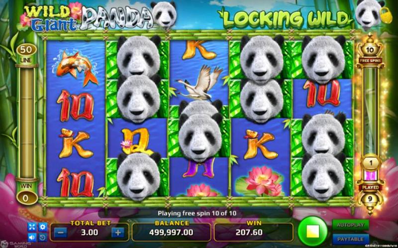 วิธีเล่นเกม Wild Giant Panda