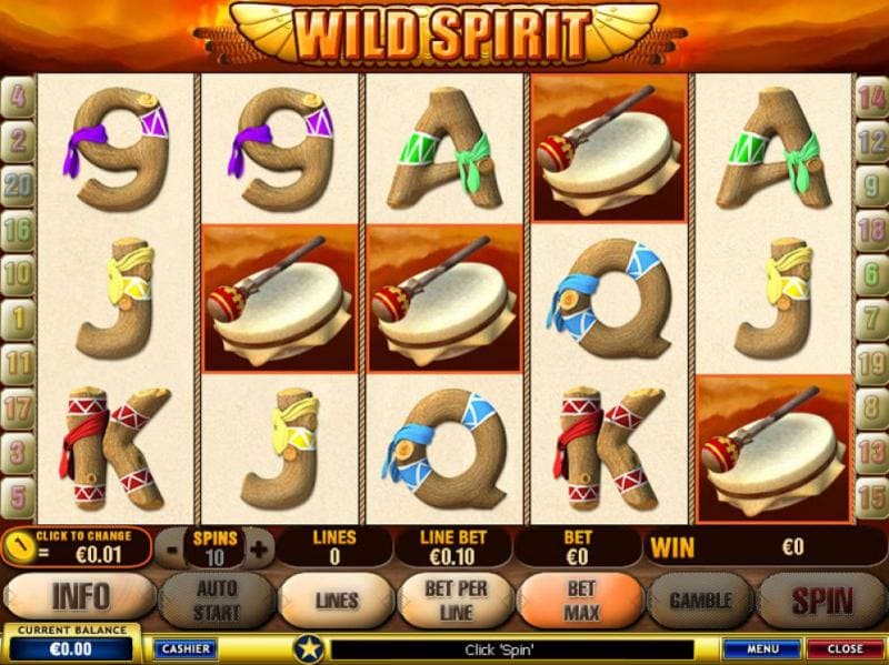 รูปแบบการเล่น Wild Spirit