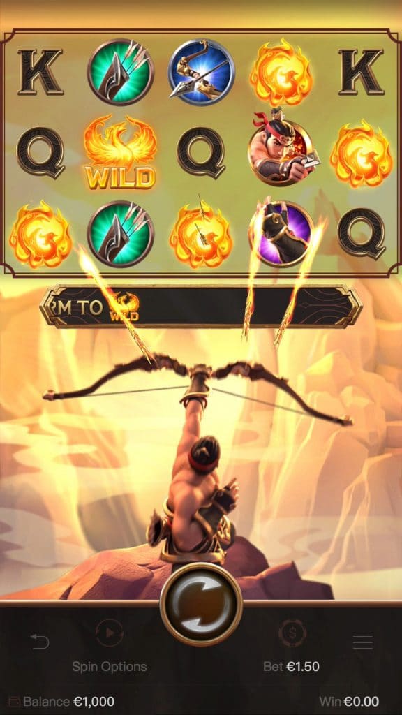 รางวัลในเกม Legend of Hou Yi