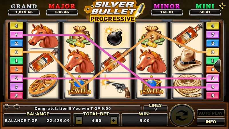 รีวิวเกม Silver Bullet Progressiv